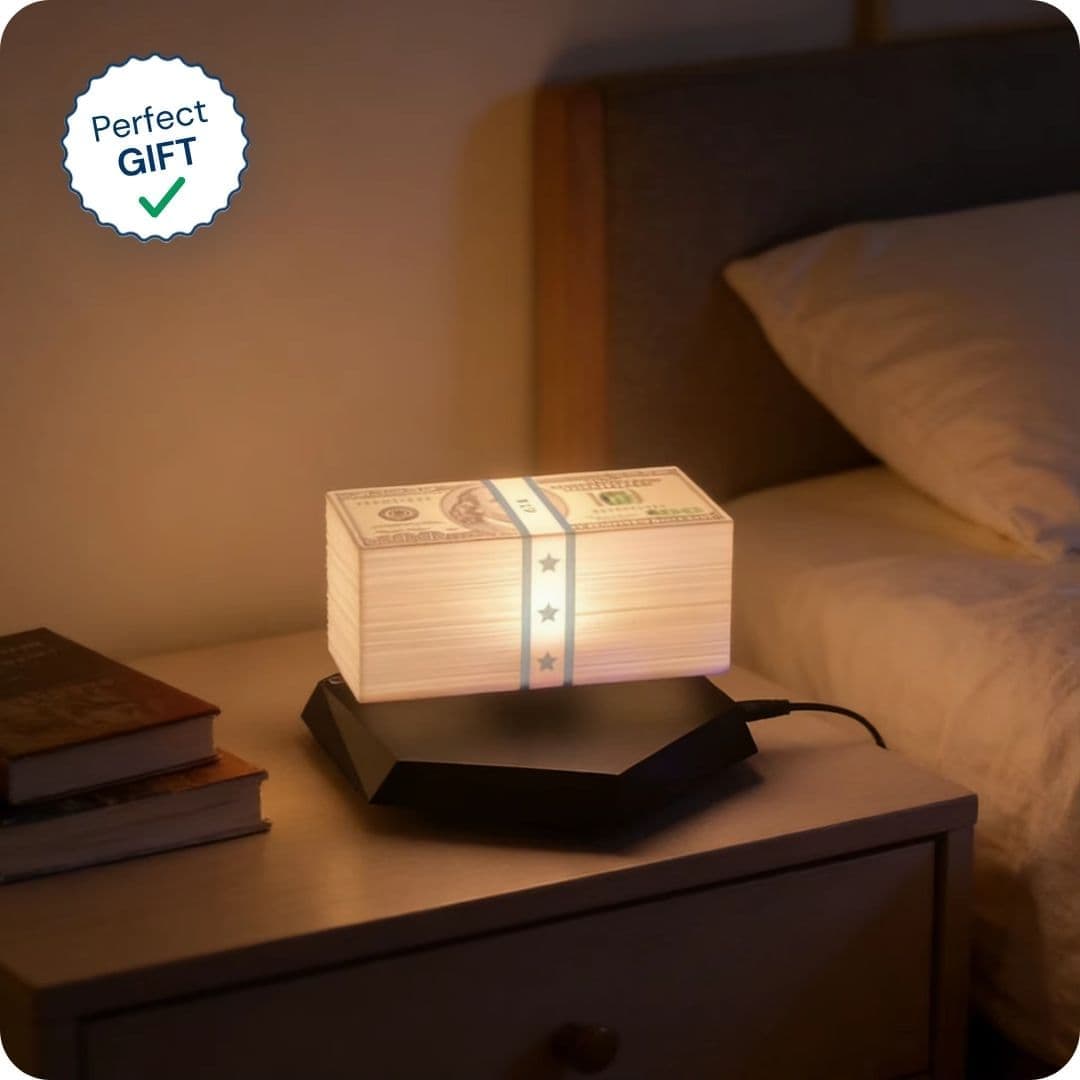 Floating Dollar Money Lamp